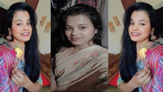 Beautiful Wife Showing Husband