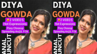 Diya Gowda Famous Mallu Actress – Anel Fuck with Full Face – Hot Expressions