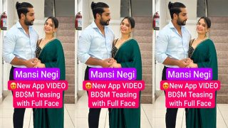 Mansi Negi Famous Instagram – Model Most Requested New – App Video BD$M Teasing With Full Face
