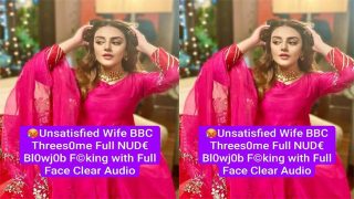 vHorny NRI Unsatisfied Wife BBC Threesome – Blowjob Fucking with Full Face