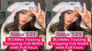 Beautiful Snapchat Girl Sana 24Min Premium Live