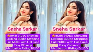 Sneha Sarkar Latest Premium Live – Showing Liucking Boobs