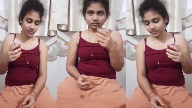 Hot Drinking Innocent Girl – Before Fucking Dick Mms Video