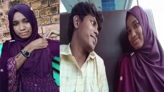 Hijabi GF Enjoying With – BF Outdoor Mms On VC