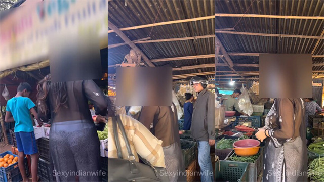 SexyIndianWife Dare In Crowded – Veg Market Hotel Room Sex For Free