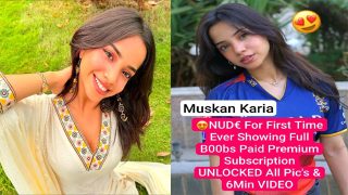 Muskan Karia Famous Instagram Influencer Nude – For First Time Ever Showing Full Boobs – Paid Premium Live