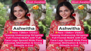 Ashw!tha Most Awaited New Teasing – Closeup Mstrbation & Giving Blowjob