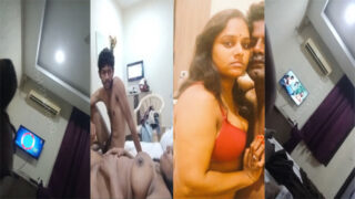 Tamil Housewife Aunty – Young Son Teacher Part 2 New Leak MMS
