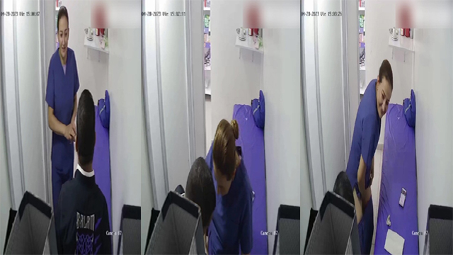 Real Nurse Giving Blowjob – And Fucked by Docktor IpCam