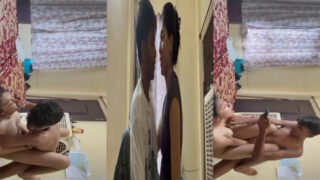 Indian Cute Sexy Slim Gf – Blowjob And Hard – Doggy Fucking With Boyfriend Viral Video