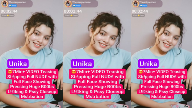 Unika Aka Theuniqueonee Influencer Live Teasing